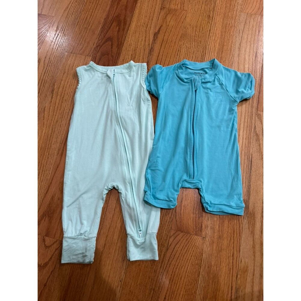 Lot of 3-6m bamboo summer pajamas
